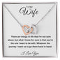 To My Wife | The One Interlocking Hearts Necklace