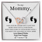 To My Mommy | Love Interlocking Hearts Necklace