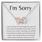 I'm Sorry | I Wish Interlocking Hearts Necklace