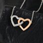 To My Mommy | Love Interlocking Hearts Necklace