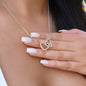 To My Wife | The One Interlocking Hearts Necklace