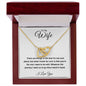 To My Wife | The One Interlocking Hearts Necklace