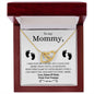To My Mommy | Love Interlocking Hearts Necklace
