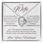 To My Wife | One Wish Forever Love Necklace
