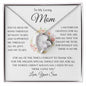 To My Loving Mom | Special Love Knot Necklace