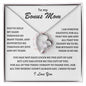 To My Bonus Mom | Held My Hand Forever Love Necklace