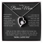 To My Bonus Mom | Supported Forever Love Necklace