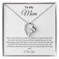 To My Mom | Just Remember Forever Love Necklace