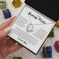 To My Bonus Mom | I Need To Say Forever Love Necklace
