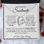 To My Beautiful Soulmate | In Your Eyes Forever Love Knot Necklace