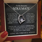 To My Beautiful Soulmate | My Heart Forever Love Necklace