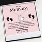 To My Mommy | Pink Kisses & Kicks Forever Love Necklace