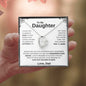 To My Daughter | Overwhelming Forever Love Necklace