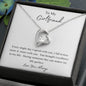 To My Girlfriend | Fall In Love Forever Love Necklace