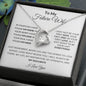 To My Future Wife | In Your Eyes Forever Love Necklace