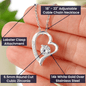 To Wife | Never Forget Forever Love Necklace From Husband
