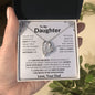 To My Daughter | Anything Forever Love Necklace