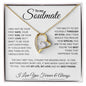 To My Soulmate | My Life Eternal Love Necklace