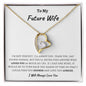 To My Future Wife | I'm Not Perfect Forever Love Necklace