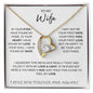 To My Wife | Love & Light Forever Love Necklace
