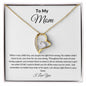 To My Mom | Just Remember Forever Love Necklace