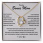 To My Bonus Mom | Held My Hand Forever Love Necklace