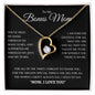 To My Bonus Mom | Supported Forever Love Necklace