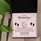 To My Mommy | Pink Kisses & Kicks Forever Love Necklace