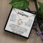 To My Daughter | Anything Forever Love Necklace