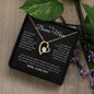 To My Bonus Mom | Supported Forever Love Necklace