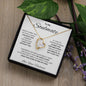 To My Soulmate | I Love You Forever Love Necklace