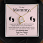 To My Mommy | Pink Kisses & Kicks Forever Love Necklace