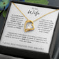 To My Wife | Love & Light Forever Love Necklace