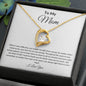 To My Mom | Just Remember Forever Love Necklace