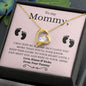To My Mommy | Pink Kisses & Kicks Forever Love Necklace
