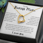 To My Bonus Mom | I Need To Say Forever Love Necklace