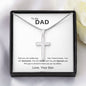 To My Dad | Awesome Cross Necklace