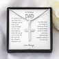 To The Best Dad | I Love You Cross Necklace