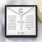 To My Son | Promise Cross Necklace