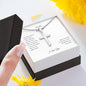 To My Dad | Thank You Cross Necklace