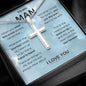 To My Man | Hand in Hand Cross Necklace