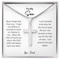 To My Son | Promise Cross Necklace