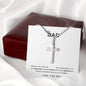 To My Dad | Awesome Cross Necklace