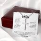 To My Man | My Life Cross Necklace