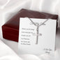 To My Man | My Protector Cross Necklace