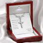 To My Man | My Protector Cross Necklace