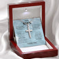 To My Man | Hand in Hand Cross Necklace