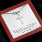 To My Dad | Awesome Cross Necklace