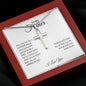 To My Father | Appreciated Cross Necklace