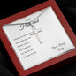 To My Husband | More Than Cross Necklace